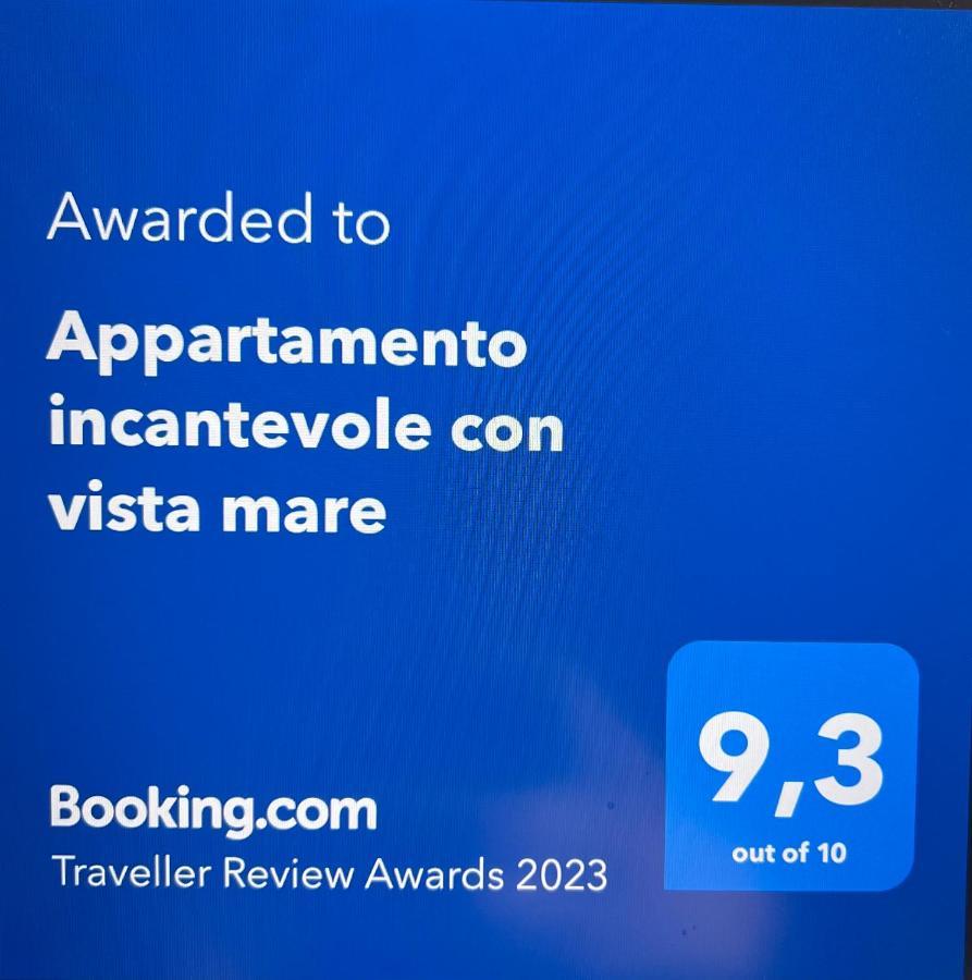 Appartamento Incantevole Con Vista Mare Buoncammino Exteriör bild